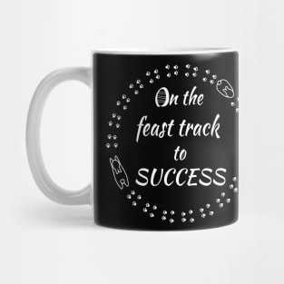 Bunny Feast Track to Success Mug